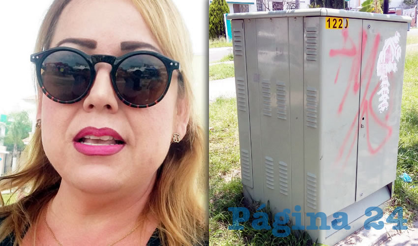 “Se dan bajones (sic) de luz y luego de repente llega muy rápido, y luego se vuelve a apagar, entonces sí hay constantemente quejas de eso, de los vecinos que se les descomponen sus aparatos”, precisó Ana Bertha Valdez, presidenta de colonos | El servicio de alumbrado público es pésimo en esta parte de Tonalá; a esto se suma que los vecinos no tienen una corriente continua de energía, por lo que sus aparatos eléctricos sufren por los altibajos/Fotos: Francisco Tapia