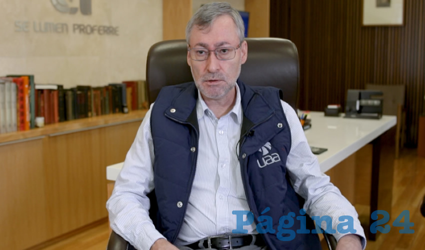 Francisco Javier Avelar González, rector de la UAA
