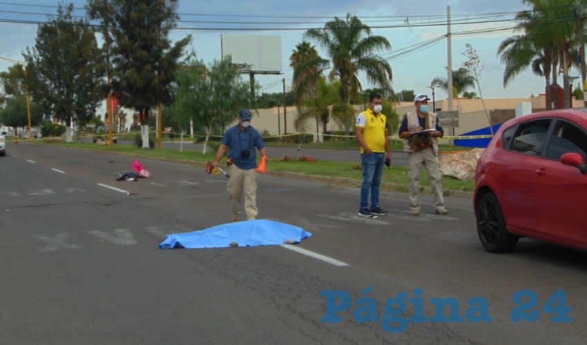 El fatal percance ocurri&oacute; sobre avenida Tecnol&oacute;gico, frente al motel Pedra
