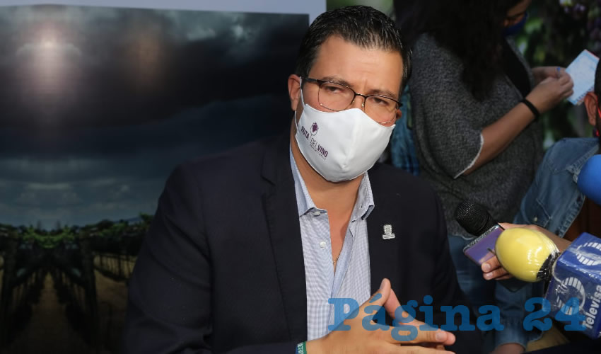 Humberto Montero de Alba, secretario de Turismo (Foto: Eddylberto Luévano Santillán)