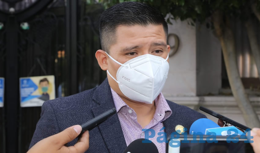 Heder Guzmán Espejel, diputado local (Foto: Eddylberto Luévano Santillán)