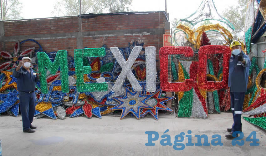 Municipio instala como cada a&ntilde;o la iluminaci&oacute;n ornamental alusiva a las fiestas patrias