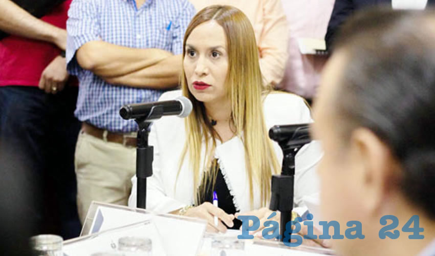 Érika Pérez García, diputada local de Morena, pidió a las instancias del gobierno del estado que detallen las acciones emprendidas para reducir los alarmantes índices de violencia hacia la mujer, pues las estadísticas en Jalisco causan alarma/Foto: Francisco Tapia