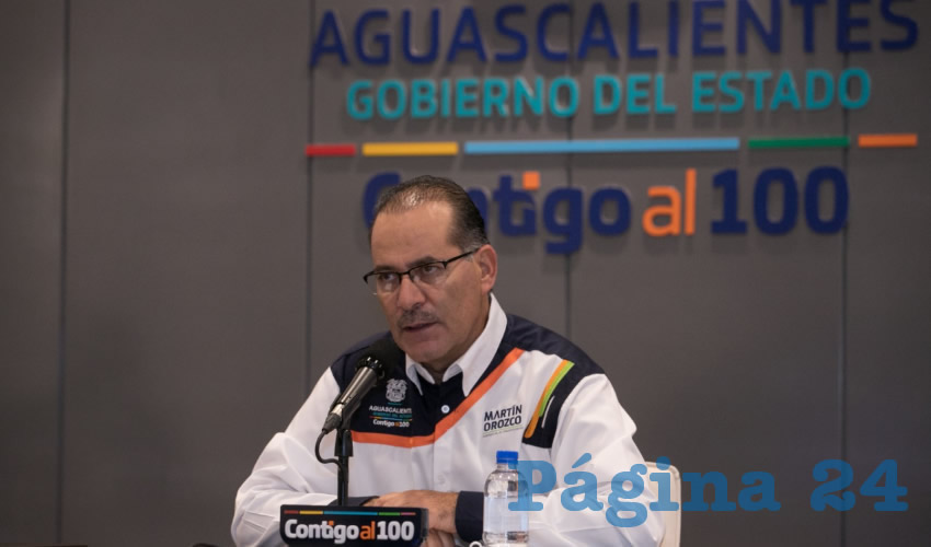 Mart&iacute;n Orozco Sandoval, gobernador del Estado 
