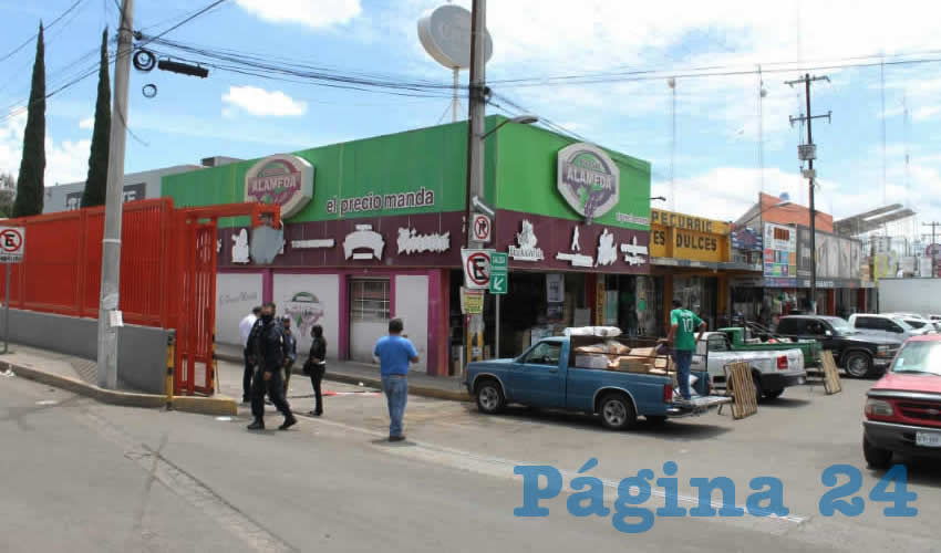 El atraco ocurri&oacute; cuando el afectado sal&iacute;a de Bodegas Alameda para dirigirse al cercano banco Banorte para realizar el dep&oacute;sito