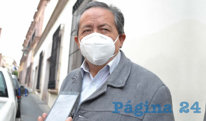Efraín Arteaga Domínguez, líder de la Unión Nacional de Trabajadores Agrícolas (UNTA) (Foto: Merari Martínez)