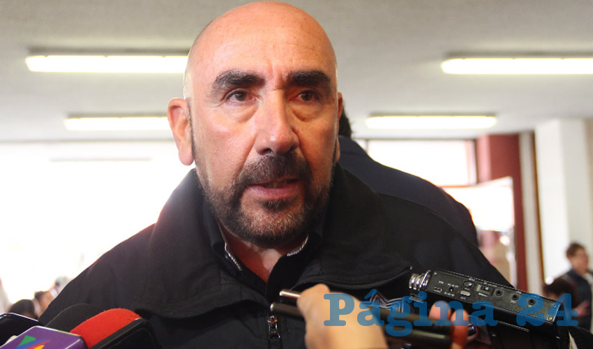 Jorge Eduardo Muñoz Franco, director de Seguridad Pública Municipal de la capital (Foto Archivo Página 24)