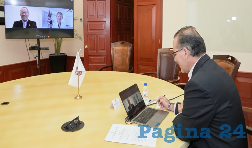Eliza Al-Laham destacó los esfuerzos del Gobierno del Estado de Aguascalientes para salvaguardar el bienestar de la ciudadanía en el marco de la pandemia