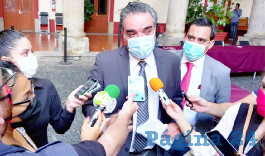 Jorge González Arana, diputado del PAN y presidente de la Comisión de Derechos Humanos en el Congreso local, dijo que este nuevo grupo se reunirá con colectivos de familiares y demás organizaciones civiles interesadas en el tema para realizar las mesas técnicas/Foto: Francisco Tapia