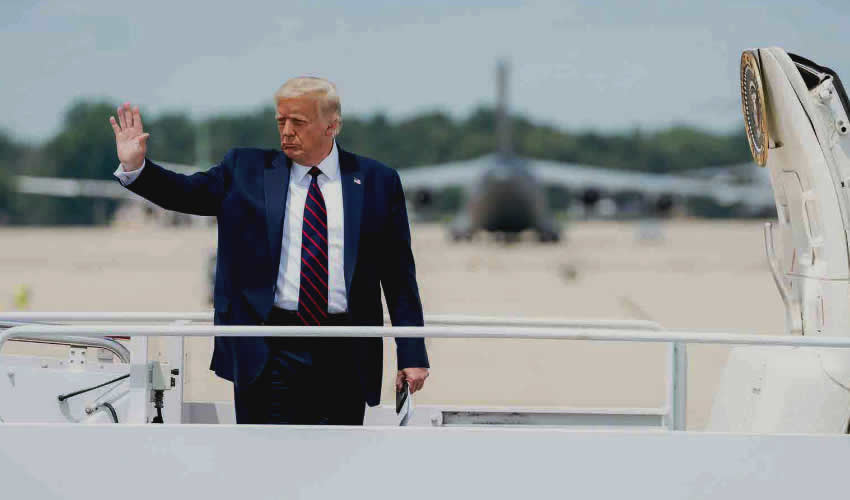 Donald Trump, presidente de EU (Foto: @WhiteHouse)