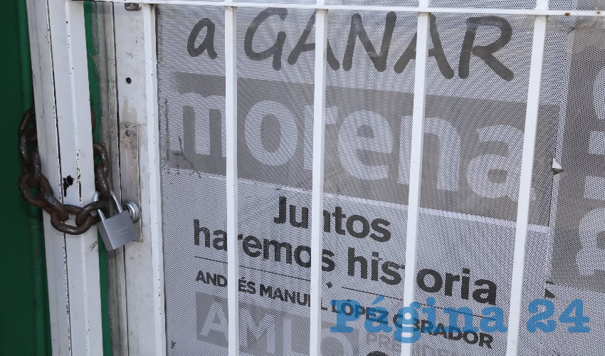 Sigue el pleito por la presidencia de Morena (Foto: Eddylberto Luévano Santillán)