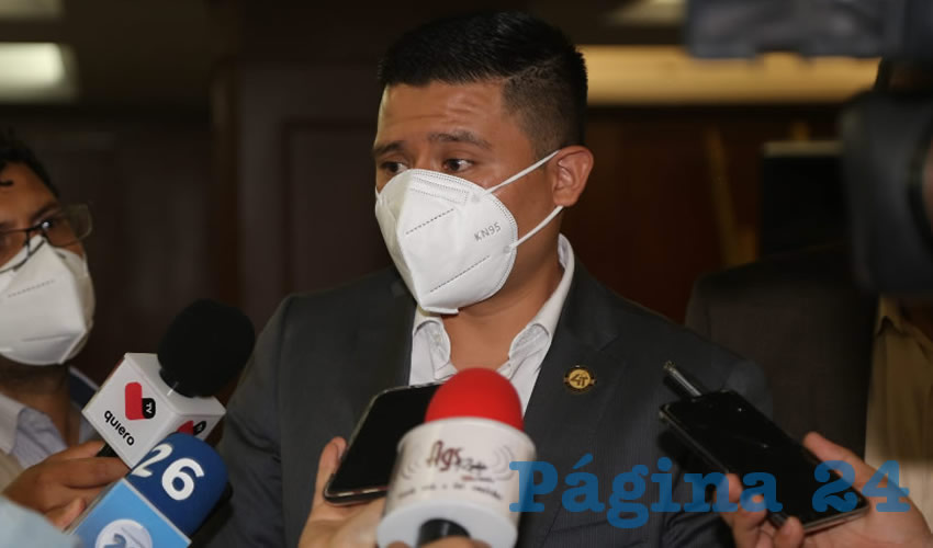 Heder Guzmán Espejel, diputado local (Foto: Eddylberto Luévano Santillán)
