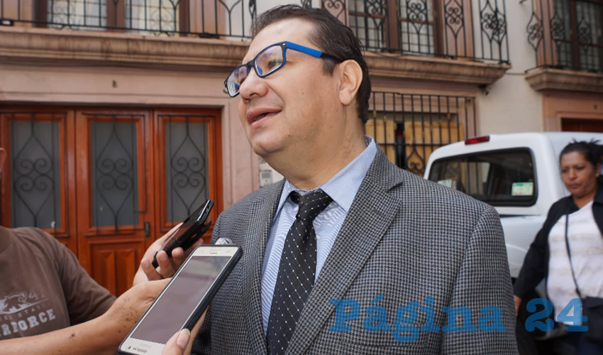 Saúl Alfonso Hurtado Rizo, delegado estatal de la Comisión Nacional para la Protección y Defensa de los Usuarios de Servicios Financieros (Condusef) (Foto Archivo Página 24)