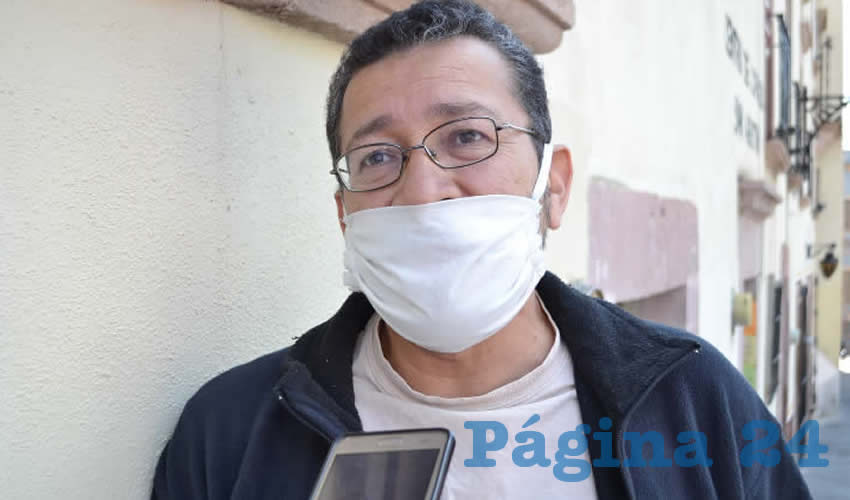 Gerardo Mata Chávez, activista social (Foto: Archivo Página 24)