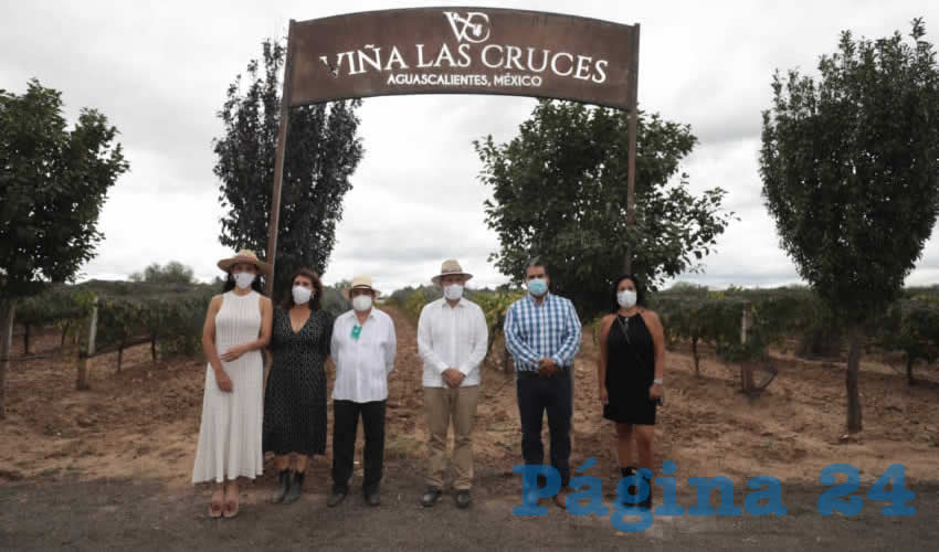 Dando seguimiento a las m&uacute;ltiples actividades de la Ruta del Vino, el gobernador Mart&iacute;n Orozco Sandoval encabez&oacute; una gira por distintas casas vin&iacute;colas del estado
