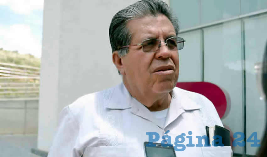 Cuauhtémoc Espinoza Jaime, presidente de la Unión de Colonias Agropecuarias de Zacatecas (Foto Archivo Página 24)