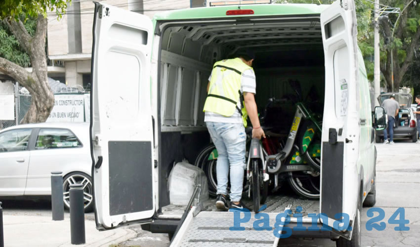 Se dijo que el servicio es prestado de manera emergente por personal de la AMIM, quienes realizan “un enorme esfuerzo” con los recursos y capacidades disponibles para mantener a flote MiBici/Foto: Especial