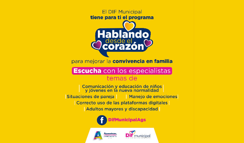 Los temas que se manejan en esta campaña están enfocados en el correcto uso de las plataformas digitales, la comunicación y educación de jóvenes en la nueva normalidad