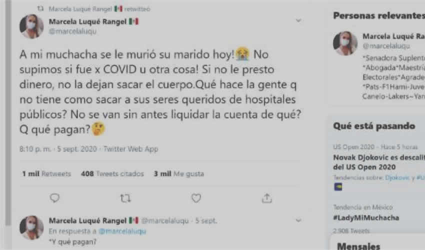 El texto clasista de la senadora Marcela Luqu&eacute; Rangel