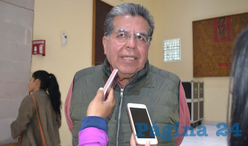 Cuauhtémoc Espinoza Jaime, presidente de la Unión de Colonias Agropecuarias de Zacatecas (Foto Archivo Página 24)