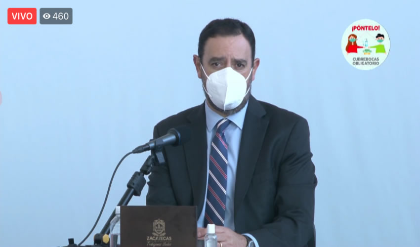 Alejandro Tello Cristerna, gobernador del estado