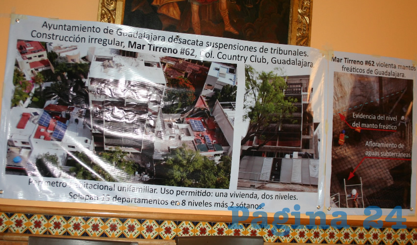 En el ayuntamiento ponen excusas para no clausurar la obra, con lo que se entiende que están dando tiempo a la constructora para terminar la torre de departamentos
