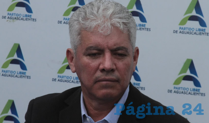 Javier Luévano Reyes, regidor de Rincón de Romos (Foto: Eddylberto Luévano Santillán)