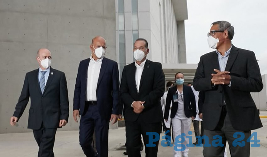 El director del Insabi, Juan Antonio Ferrer Aguilar, estuvo de visita en Aguascalientes