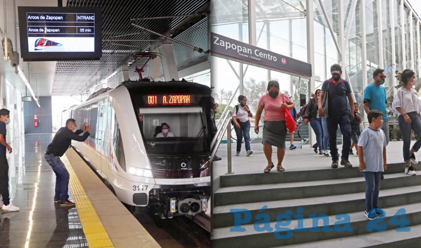 Las estaciones lucieron abarrotadas de curiosos que querían subirse primero al nuevo tren; además, todo esta semana la entrada es gratuita, lo que generó conglomeraciones en prácticamente todas las estaciones/Fotos: Cuartoscuro