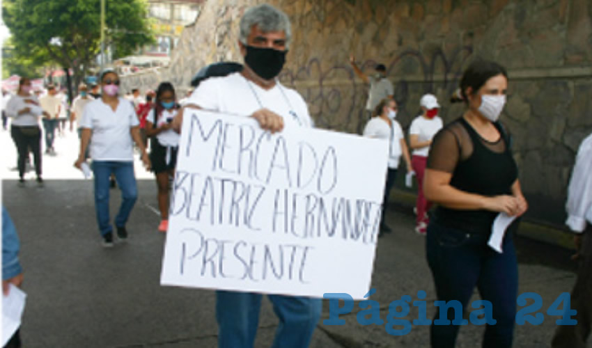Desde diferentes mercados se presentaron para alzar la voz
