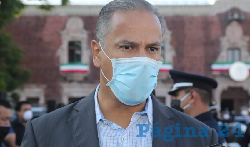 José Antonio Arámbula López, presidente municipal de Jesús María (Foto: Eddylberto Luévano Santillán)