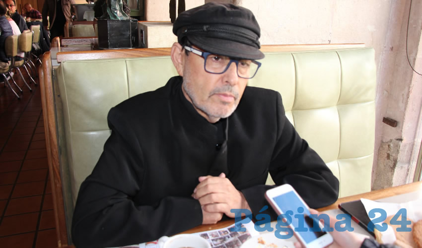 Jaime Enríquez Félix, presidente del Frente Cívico de Zacatecas (Foto Archivo Página 24)