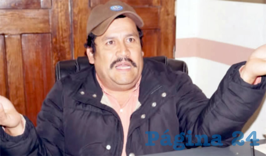 Jaime Ramos Martínez, integrante del Frente Popular de Lucha por Zacatecas (FPLZ) (Foto Archivo Página 24)