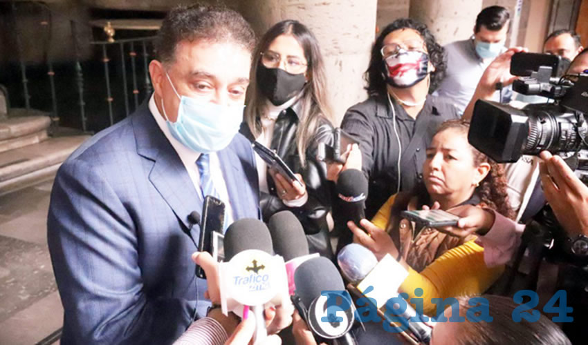“Tenemos que aprovechar la voluntad de cambio que trae la ciudadanía, el hartazgo, el cansancio para recopilar ese sentimiento y poderlo plasmar y llevar una gran cantidad de propuestas no solo a Guadalajara sino a todo el estado”, dijo el ex candidato a la gubernatura de Jalisco/Foto: Francisco Tapia