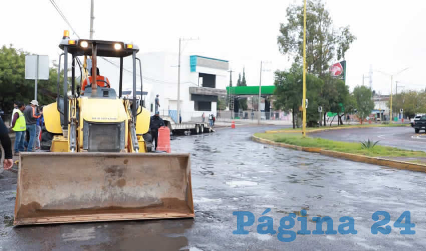 En primera instancia se trabajará en los carriles derechos en ambas calzadas con la rehabilitación de la red hidrosanitaria