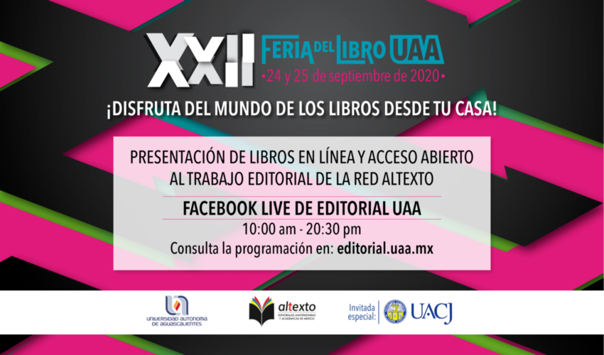 En esta ocasi&oacute;n, se contar&aacute; con la participaci&oacute;n de 29 editoriales acad&eacute;micas de las 50 universidades que integran la Red Nacional Altexto