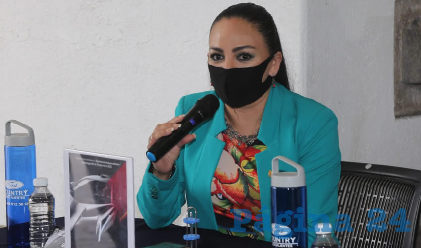 Gloria Romo Cuesta, presidenta de la AHMA (Foto: Eddylberto Lu&eacute;vano Santill&aacute;n)
