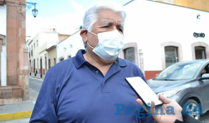 José Santos Cervantes, activista y miembro del Frente Social por la Soberanía Popular (FSSP) (Foto: Archivo Página 24)
