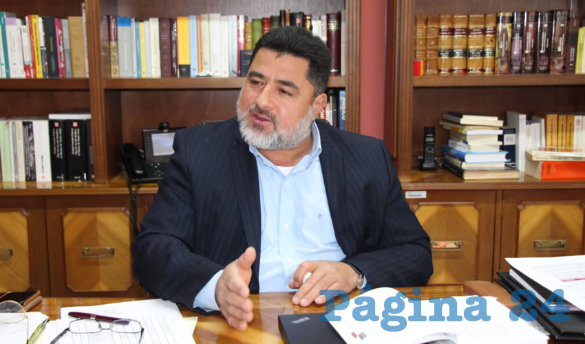 Matías Chiquito Díaz de León, vocal ejecutivo del Instituto Nacional Electoral (INE) en Zacatecas (Foto: Archivo Página 24)