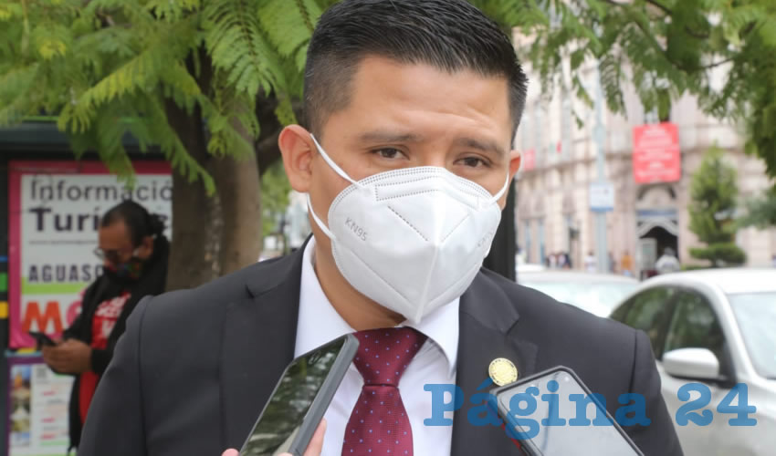 Heder Guzmán Espejel, diputado local (Foto: Eddylberto Luévano Santillán)