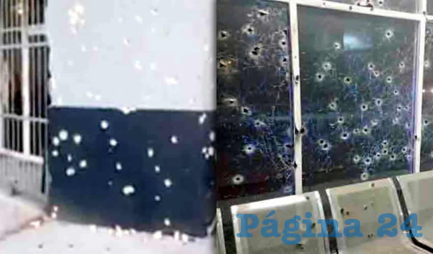 Los balazos en la comandancia de la policía municipal de Juan Aldama