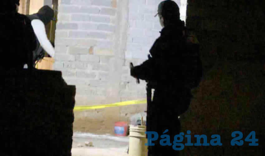 La zona fue acordonada por los elementos de la policía municipal