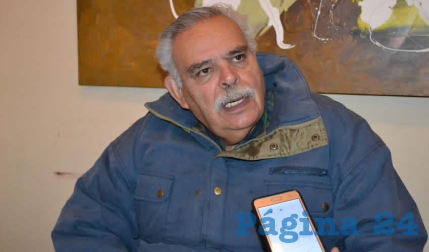 Luis Medina Lizalde, exdirigente estatal de Movimiento Regeneración Nacional (Morena) (Foto: Archivo Página 24)