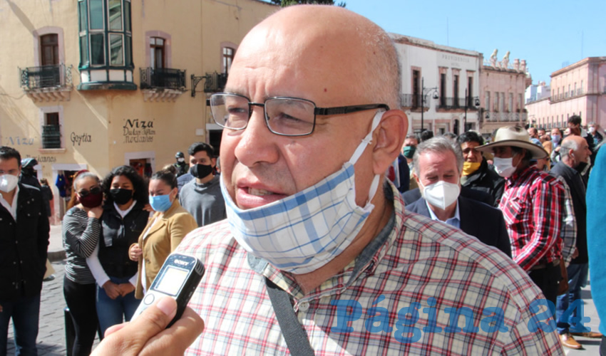 Carlos García Murillo, integrante del Partido de la Revolución Democrática (Foto: Rocío Castro Alvarado)