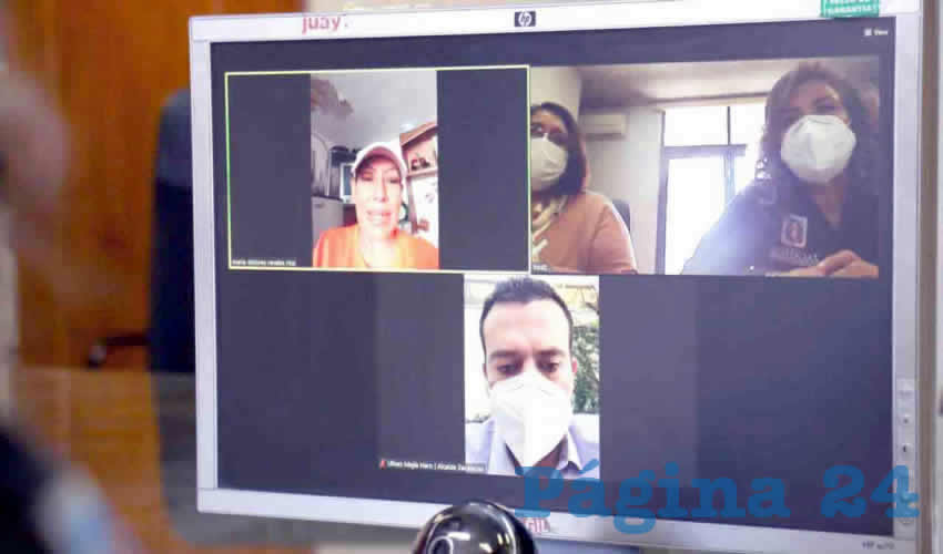 El alcalde capitalino, Ulises Mejía Haro, realizó de manera virtual la Audiencia Pública número 72 del programa denominado “Martes con tu alcalde”, en donde atendió a poco más de 50 ciudadanos (Foto: Cortesía)