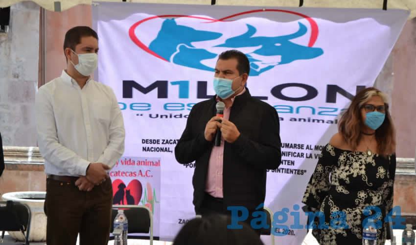 En conferencia de prensa, se informó que la alianza nacional denominada “Un millón de esperanzas”, encabezada por la vocera Ethel Frida Herrejón Villa, tiene representación en 28 estados del país en 171 asociaciones dedicadas al bienestar y protección animal (Foto: Merari Martínez)