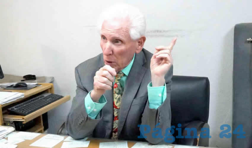 Rafael Pedroza Hornedo, oficial del Registro Civil de la capital (Foto: Archivo Página 24)