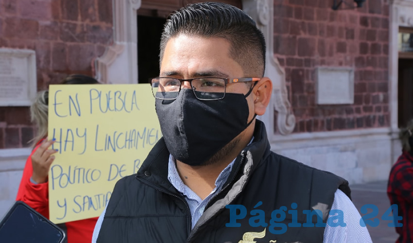 Ilhuicamina P&eacute;rez Fragoso, dirigente de Antorcha Campesina en el norte del estado (Foto: Eddylberto Lu&eacute;vano Santill&aacute;n)