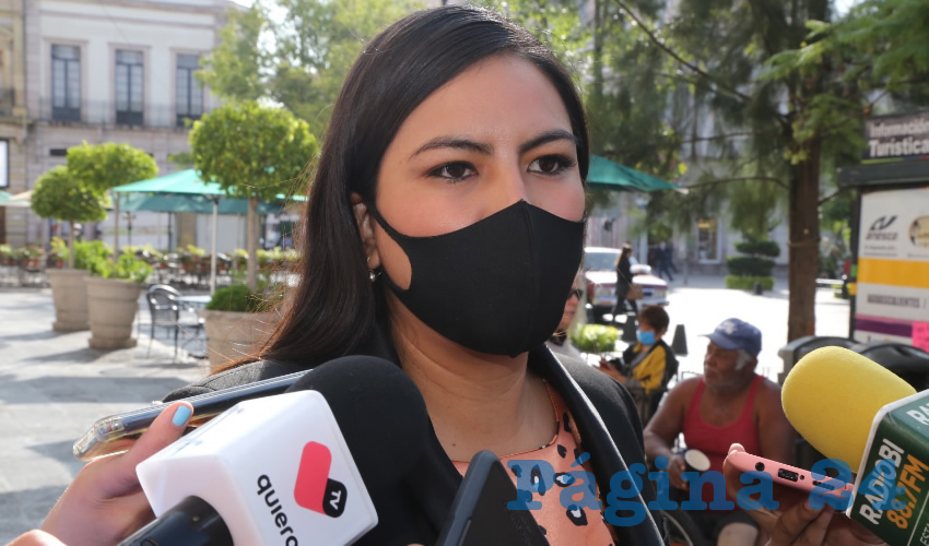 Guadalupe de Lira Beltrán, diputada local (Foto: Eddylberto Luévano Santillán)