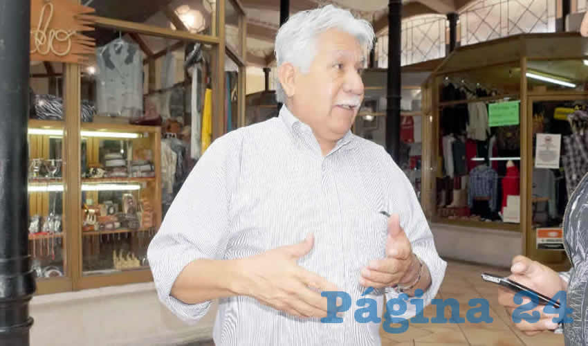 José Santos Cervantes, líder estatal del Frente Social por la Soberanía Popular (FSSP) (Foto: Archivo Página 24)